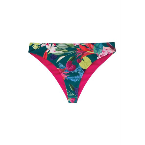 Dorina Merida Floral Printed High Leg Brazilian Bikini Bottom