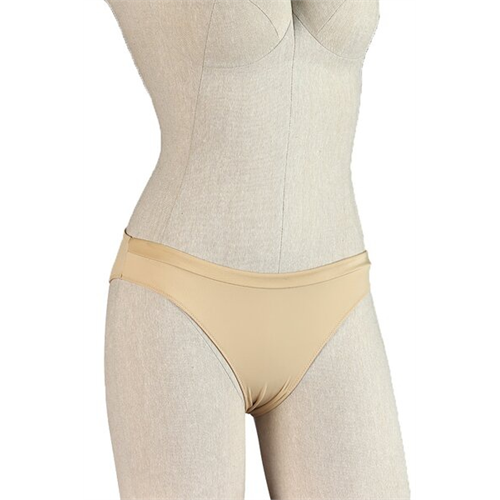 Amante Nude Satin Edge Bikini Panty