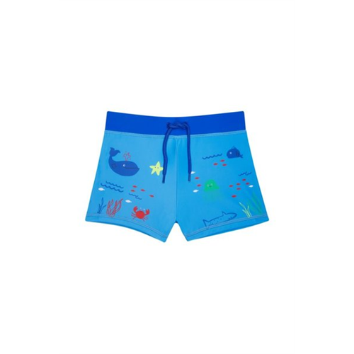 Mothercare Boys Blue Sea Swimming Trunk