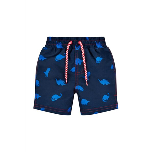 Mothercare Boys Dino Printed Blue Colour Swimming Trunk