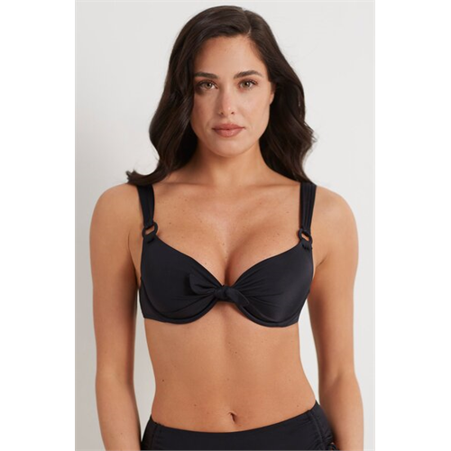 Yamamay Essentials Black Swim Top