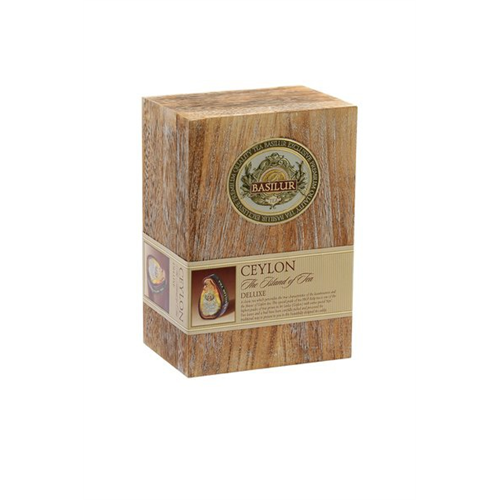 Basilur Deluxe FBOP 60g Tea Wooden Box