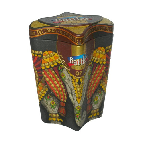 Battler OP 100g Ceylon Black Tea Tin Caddy