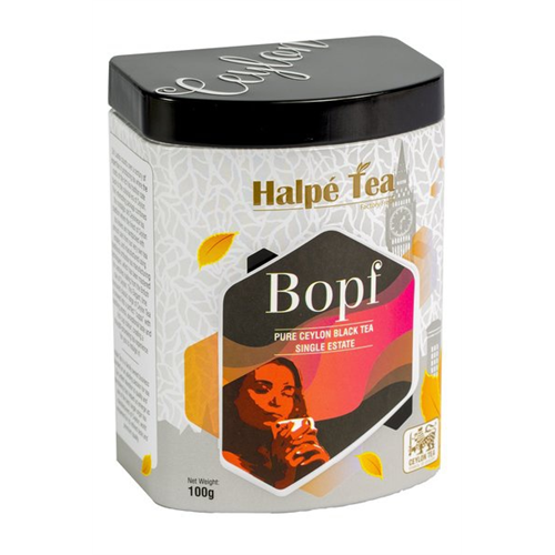 Halpe BOPF 100g Pure Ceylon Black Tea Loose Tin
