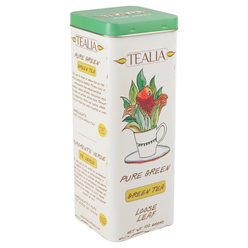 Tealia Green Tea 100g Tin