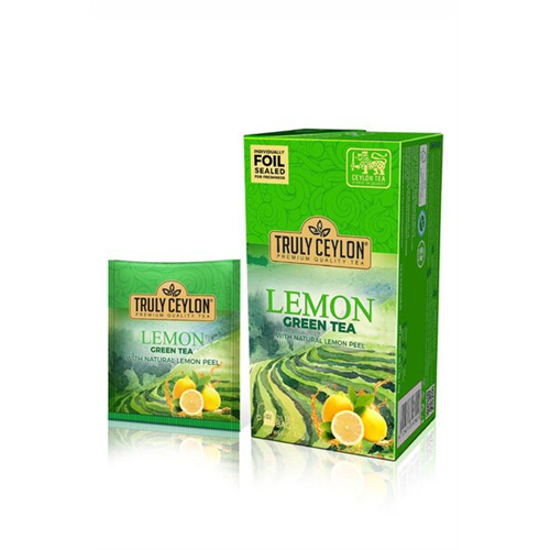 Truly Ceylon Lemon Green Tea 25 Envelopes 45G