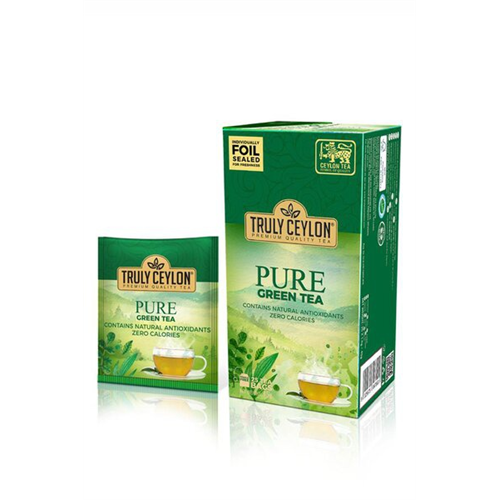 Truly Ceylon Pure Green Tea 25 Envelopes 45G