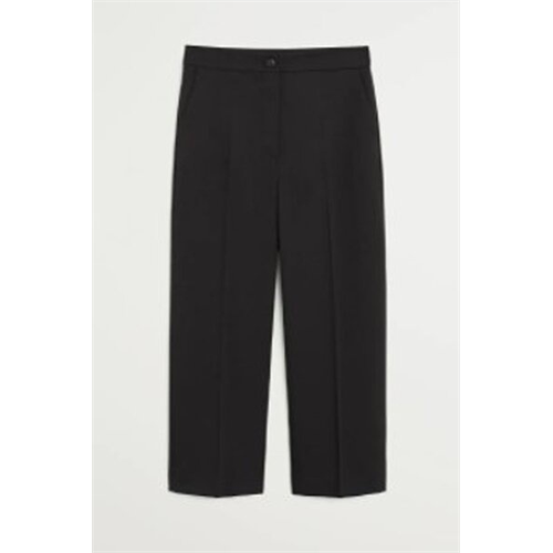 Mango Black Straight Trouser