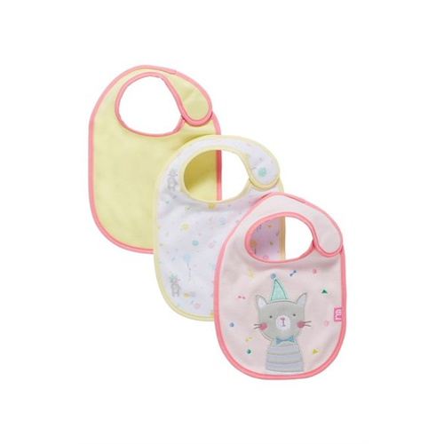 Mothercare Confetti Party Bibs - 3 Pack