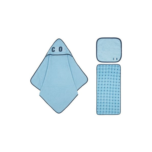 Mothercare Cool Stars Blue Towel Bale - 3 Pack