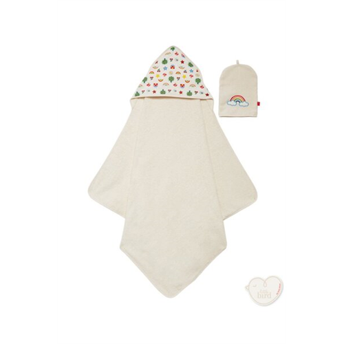 Mothercare Little Bird Cuddle Dry & Mitt