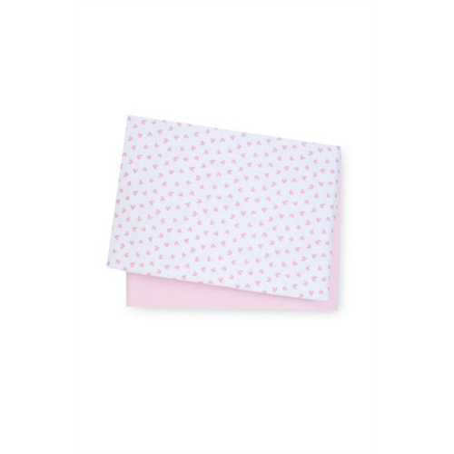 Mothercare Pink Jersey Cotton Moses Basket/Pram Sheets - 2 Pack