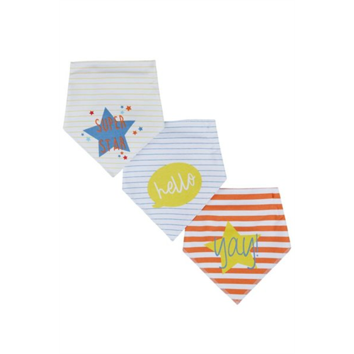 Mothercare Slogan Dribbler Bibs - 3 Pack