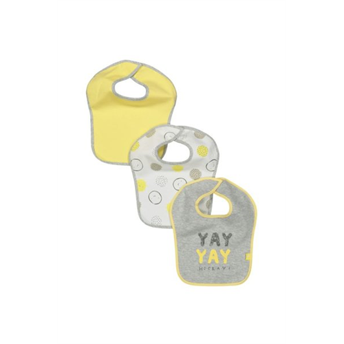 Mothercare Toddler Unisex Slogan 3Pk Bibs