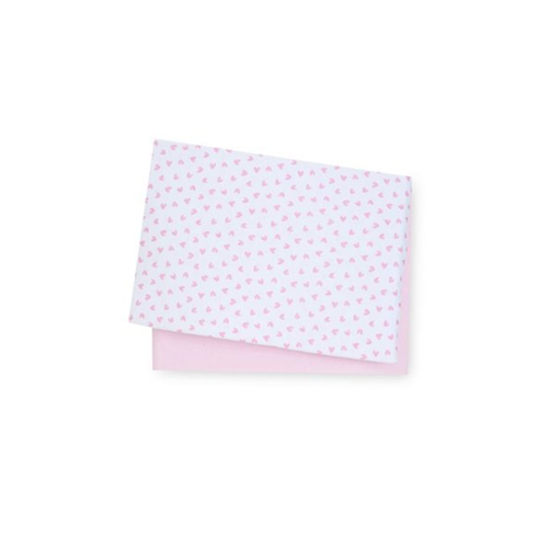 Mothercare Pink Jersey Cotton Cot Bed Sheets - 2 Pack