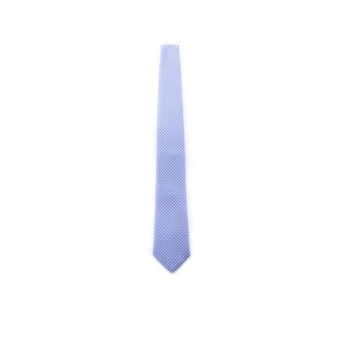 Fellini Blue Dotted Tie