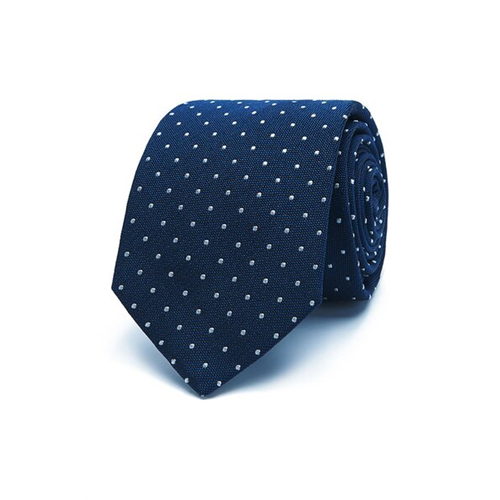 Sacoor Brothers Dotted Classic Cotton Silk Tie