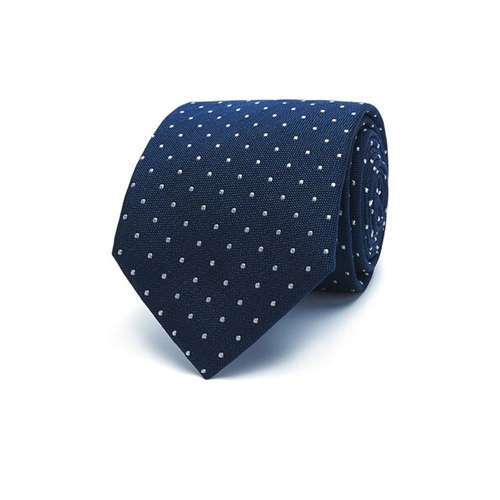 Sacoor Brothers Dotted Classic Pure Silk Tie