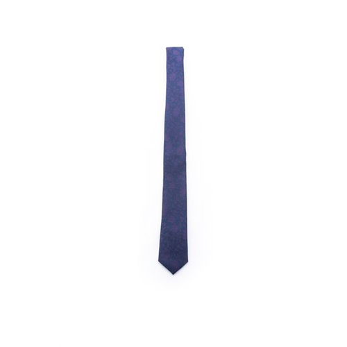 Odel Black and Purple Pattern Slim Tie