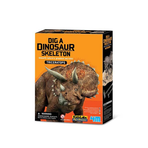 4M - Dig A Dinosaur Skeleton Triceratops