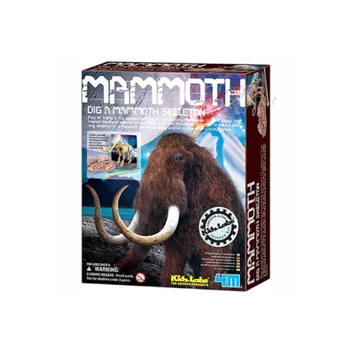 4M Dig A Mammoth Skeleton Kit