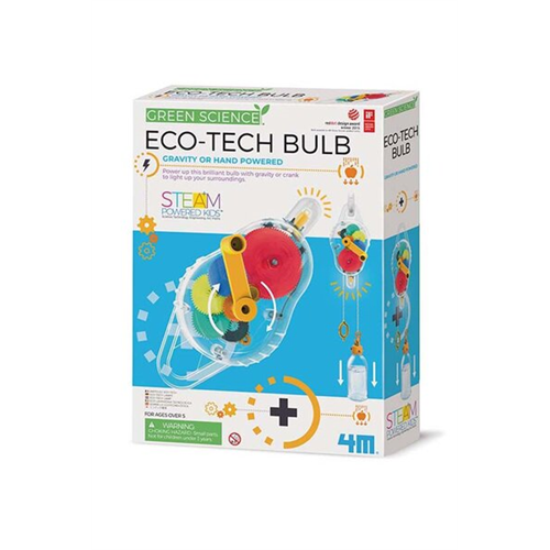 4M Green Science Eco-Tech Bulb Gravity/Hand Powered Kit