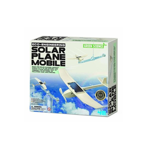 4M Green Science - Solar Plane Mobile