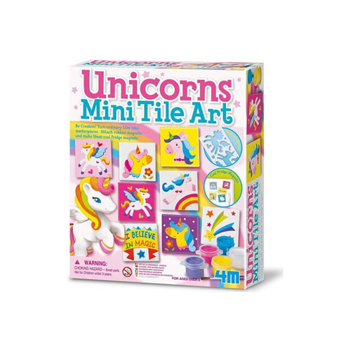 4M Unicorn Tile Art