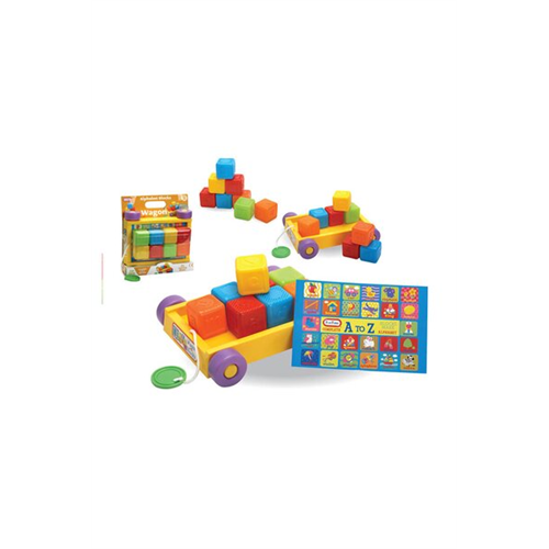 Funtime Alphabet Blocks Wagon Pull Along