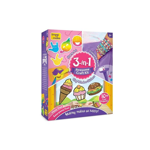 Imagi Make 3 In 1 Awesome Craft Kit