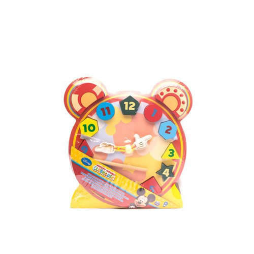 Toy Store Mickey Mouse Wooden Clock Puzzle