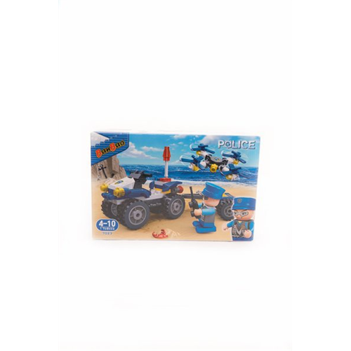 Toy Store Banbao 110 Pieces Police Series
