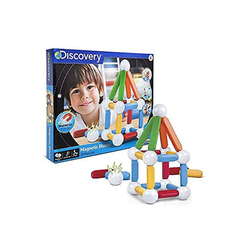 Toy Store Discovery 25 Pieces Magnetic Building Blocks