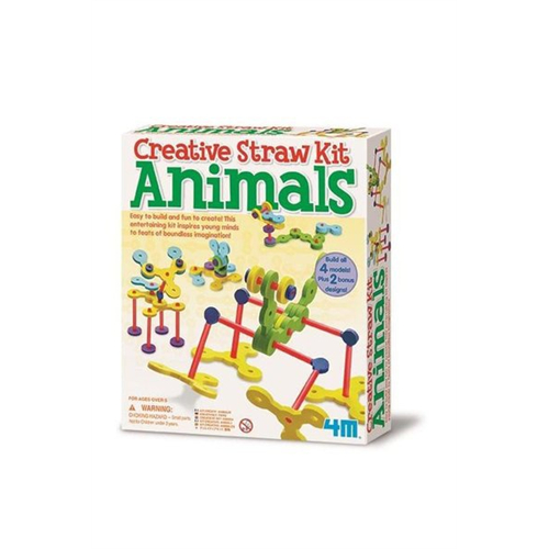 4M Hand Craft Creative Straw Kits Animals