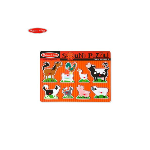 Melissa & Doug Farm Animal Sound Puzzle