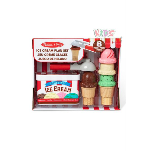 Melissa & Doug Scoop and Stack Ice Cream Cone Play Set