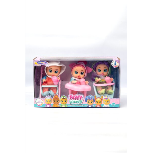 Toy Store Dolls Set With Pram