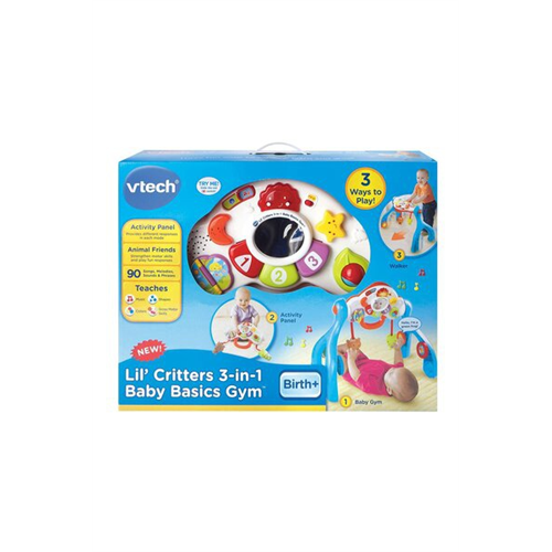 Vtech Lil Critters 3 In 1 Baby Basics Gym