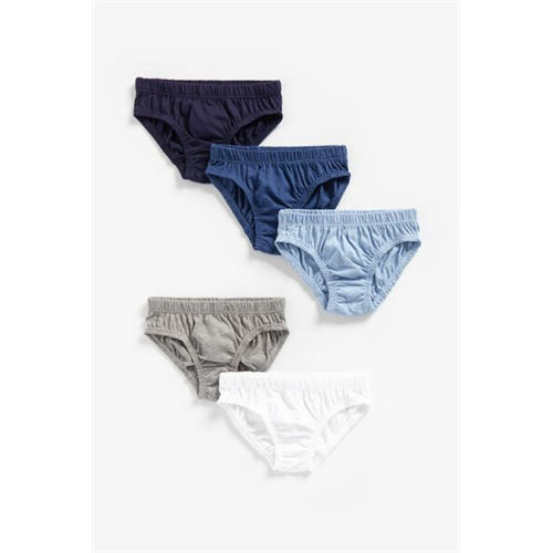 Mothercare Boys' Marl Briefs - 5 Pack