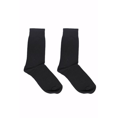 Fellini Long Leg Black Socks