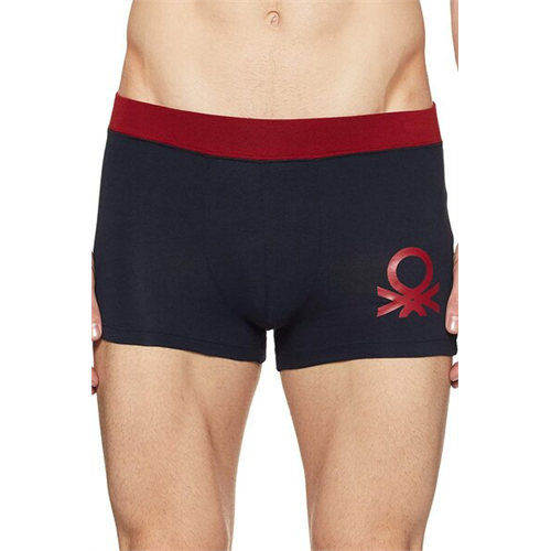 United Colors of Benetton Solid Color Logo Printed Men's Trunk