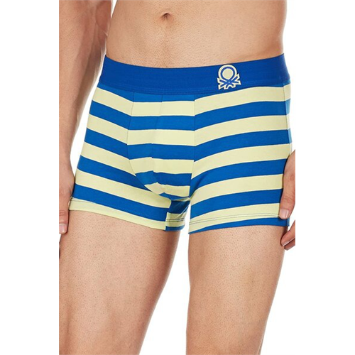 United Colors of Benetton Striped Men's Logo Printed Trunk