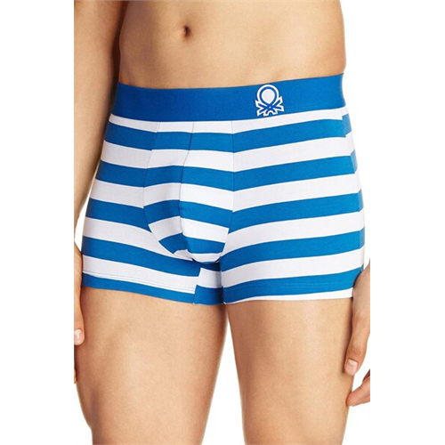 United Colors of Benetton Striped Men's Logo Printed Trunk