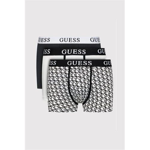 Guess Men's Solid Trunk - 3 Pack