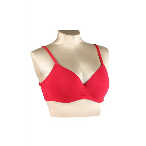 Amante Red Carefree Casuals Padded Non-Wired T-Shirt Bra