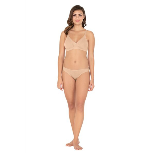 Amante Solid Color Demure Delight Seamless Full Cover Bra