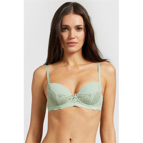 Yamamay Solid Color Padded Balcony Bra