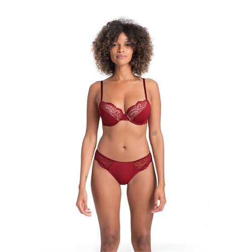 Dorina Purify Red Color Demi Bra