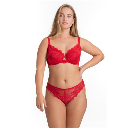 Dorina Ward Red Color Unlined Bra