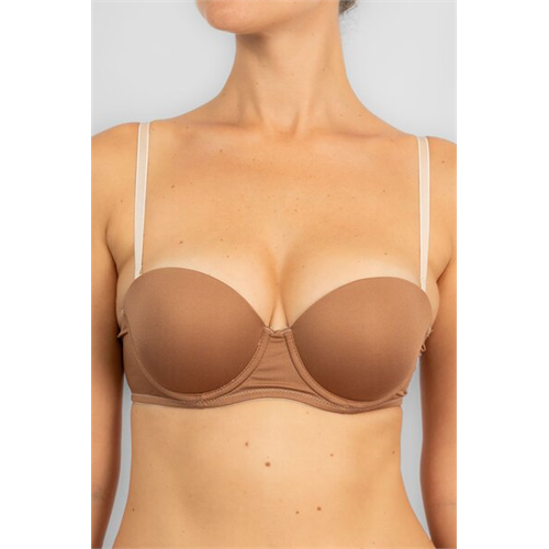 Odel Almond Color Padded Wired Multiway Bra